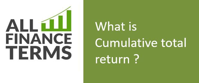 Definition of Cumulative total return