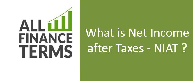 Definition of Net Income after Taxes - NIAT