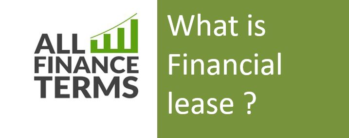 Definition of Financial lease