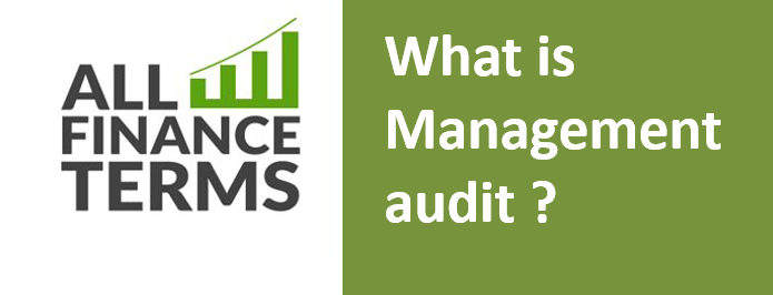 Definition of Management audit